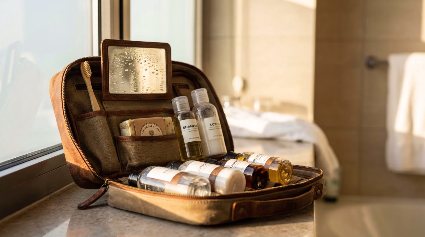 Trousse de toilette de voyage : le guide complet pour choisir et organiser la vôtre 1 Trousse de toilette de voyage : le guide complet pour choisir et organiser la vôtre