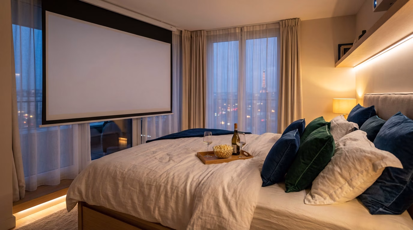 Cinéma avec lit à Paris : l’expérience ultime du confort