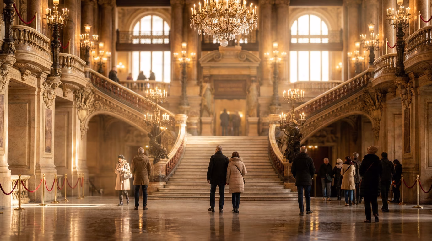 Visite gratuite de l’Opéra Garnier : découvrez les secrets du Palais Garnier