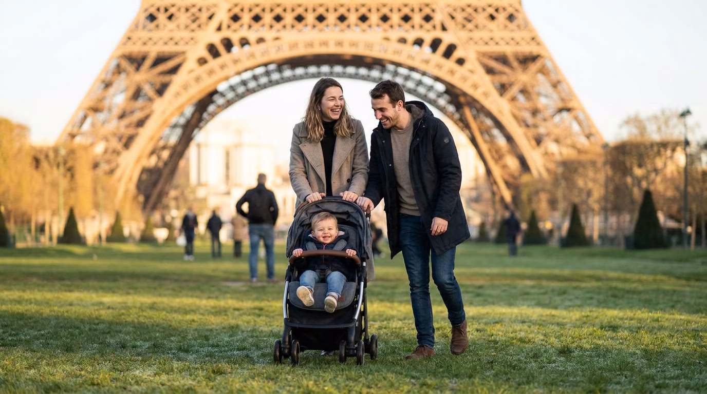 Peut-on visiter la Tour Eiffel avec une poussette ?