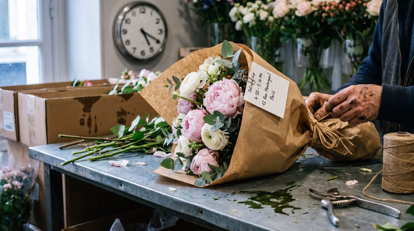 Faire livrer un bouquet à Paris : combien de temps à l'avance faut-il commander 1 Faire livrer un bouquet à Paris : combien de temps à l'avance faut-il commander